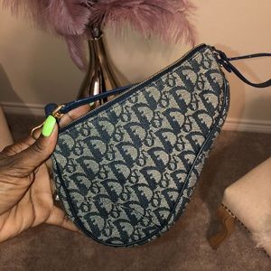 Authentic Dior Saddle Bag